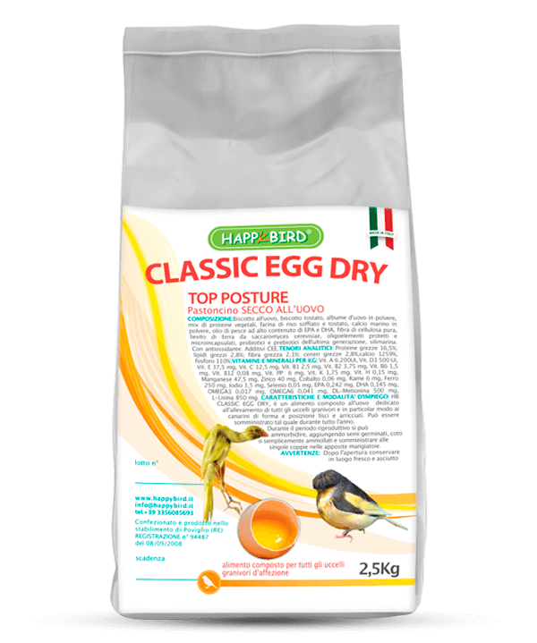 Happy Bird CLASSIC EGG DRY